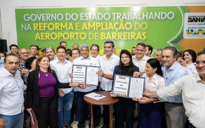 Aeroporto de Barreiras (BA) vai passar por modernização e pode atrair novos voos para o oeste baiano