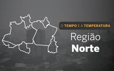 O TEMPO E A TEMPERATURA: Chuva continua em grande parte do Norte nesta segunda-feira (2)