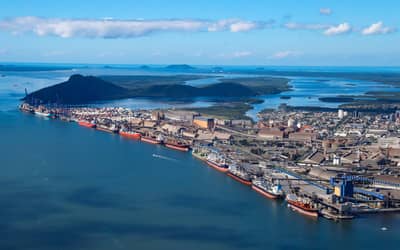 Portos do Sul batem recorde com quase 40 milhões de toneladas movimentadas no 1º quadrimestre