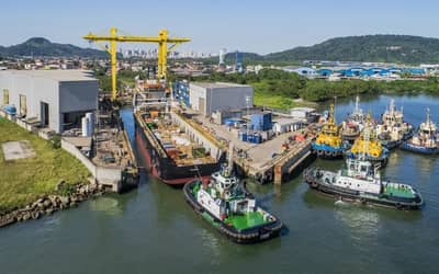 São Paulo: Modernização de rebocadores pode ampliar exportação no Porto de Santos